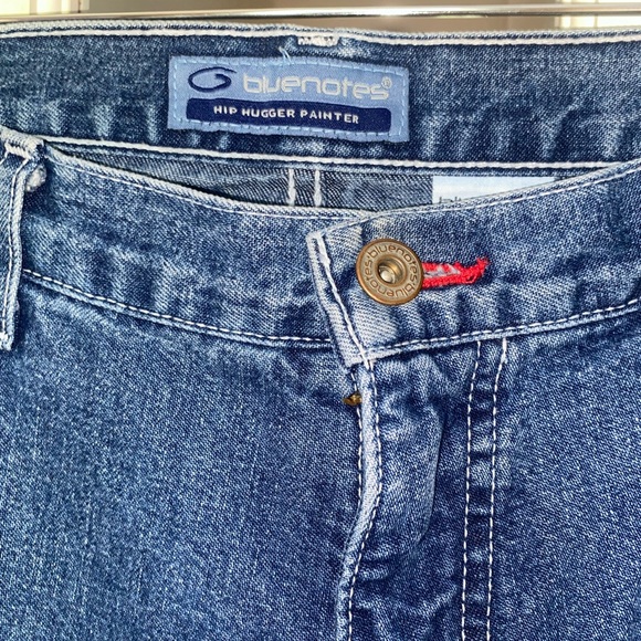 Vintage 2000’s Bluenotes Hip Hugger Painter Jeans - Picture 3 of 6